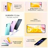 XIAOMI 12 Lite 5G 6.55" 120Hz AMOLED 108MP Camera 67W Charge 8+128GB Black view 5