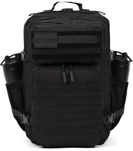 Amazon.com: WOLFpak 35L Tactical Gym Backpack (Alpha Black White