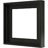 VAREIHNAZ Canvas Frames for 12"x12"Paintings with 0.6"~0.9" Deep Black | VAREIHNAZ Canvas Floater Frames for 12"x12"Canvas Paintings,Square Floating Frames for Wall Decor,No Glass or Back(Black)