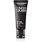 Clinique For Men Anti-Age Eye Cream Moisturizer | Hydrating + Brightening, Mini Travel Size, 0.5 Fl Oz