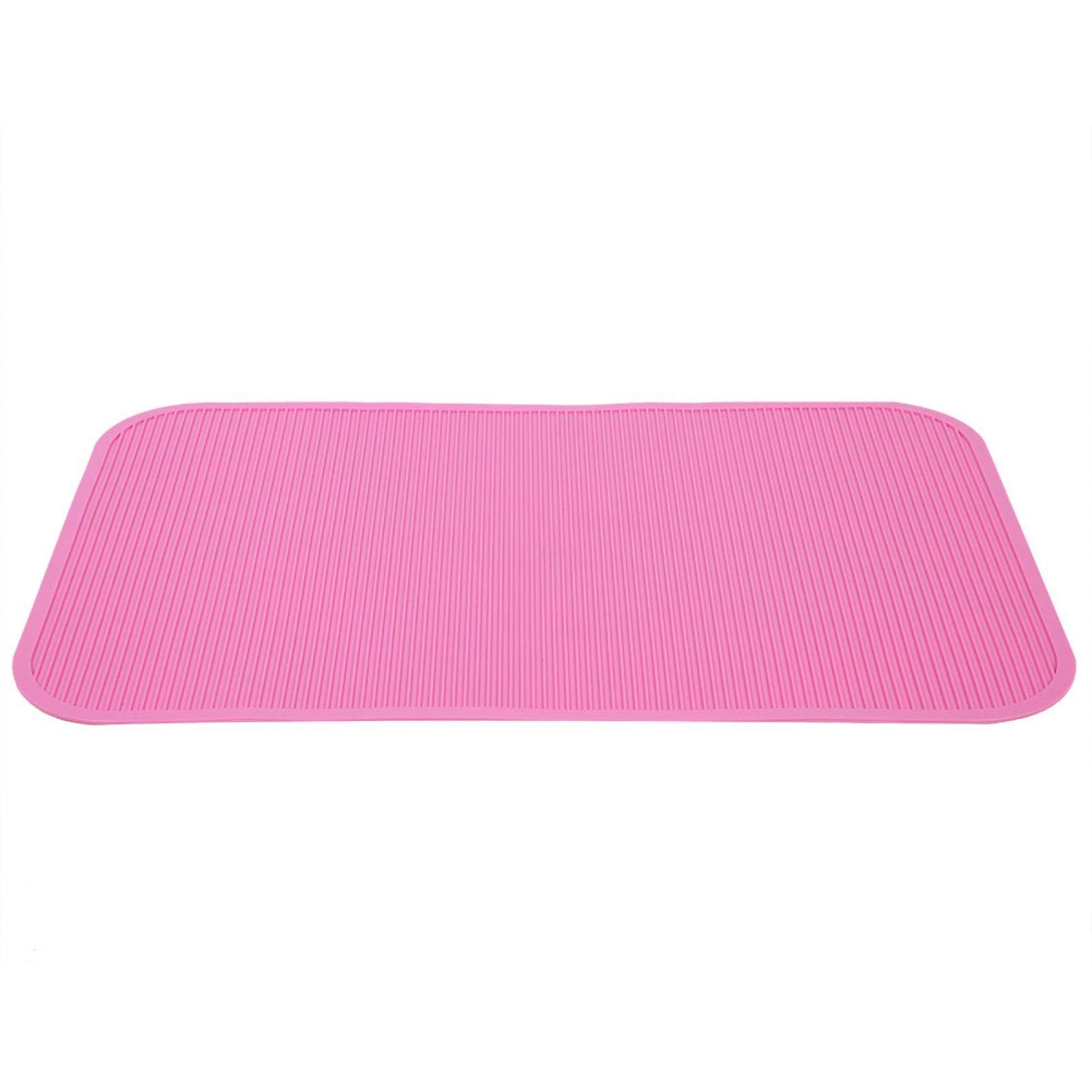 Pet Grooming Mat,Cat Dog Non-Slip Rubber Bathing Training Mat for Pet Grooming Table,Pet Slip Resistant Rubber Mat Non-Slip Rubber Mat (Pink)