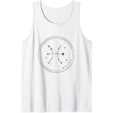 Pisces Zodiac Star Sign Constellation Horoscope Symbol Tank Top