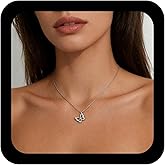 Andelaisi Vintage Crystal Butterfly Necklace Rhinestone Butterfly Pendant Necklace Tiny Butterflies Chain Necklace Butterflies Animal Necklace for Women