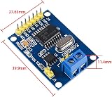 ALAMSCN 4PCS MCP2515 CAN Bus Module TJA1050 Receiver SPI for Arduino view 5