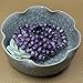 Natural Purple African Crystal Gemstone 8mm Round Beads Stretch Bracelet 7 Inch Unisex