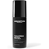 Sebastian Professional Texture Maker | Lightweight Hair Texturizer Spray with Medium Hold & Matte Finish | Non-Aerosol Hairspray with Sea Salt | 5.07 oz