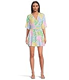 Lilly Pulitzer Womens Parigi Skort Romper Multi