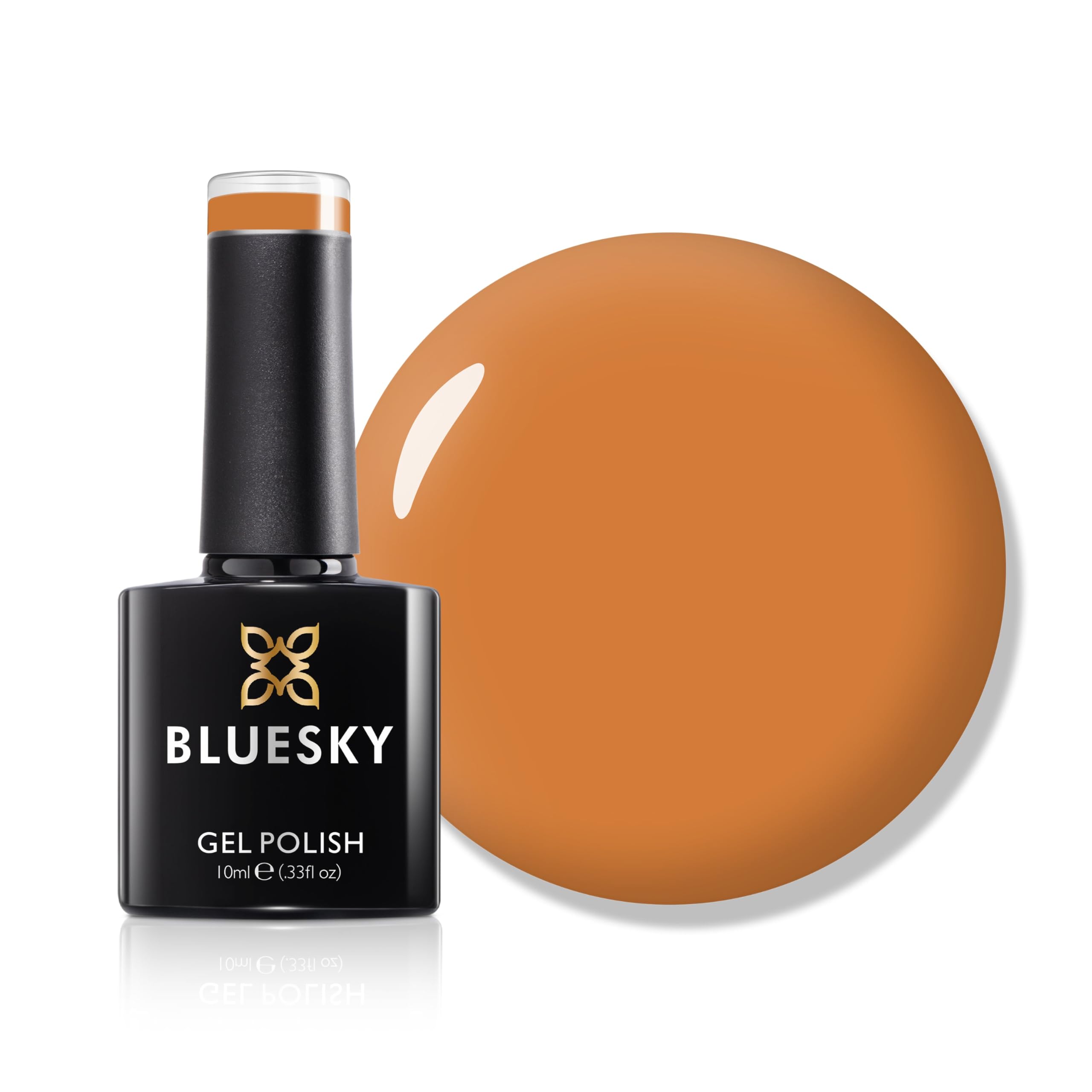 Bluesky Gel Nail Polish, Orange Sorbet, A108, Long Lasting, Chip Resistant, 10 ml (Requires Drying Under UV LED Lamp) — image 1