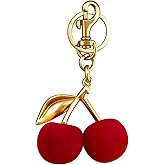 ICHRATI Cherry Keychain Accessories Cherry Bag Charms for Handbag Purse Car Key Chains Cute Women Christmas Gift