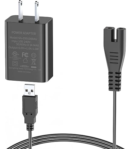 Amazon.com: 2-Prong 13.5V Charger for Kokido Xtrovac 910 XV910