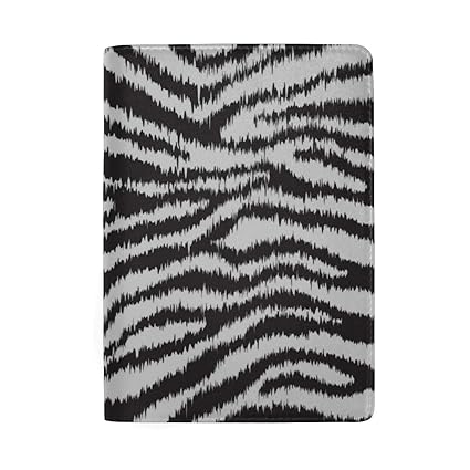 Zebra Strisce Bianche E Nere Blocco Stampa Passaporto