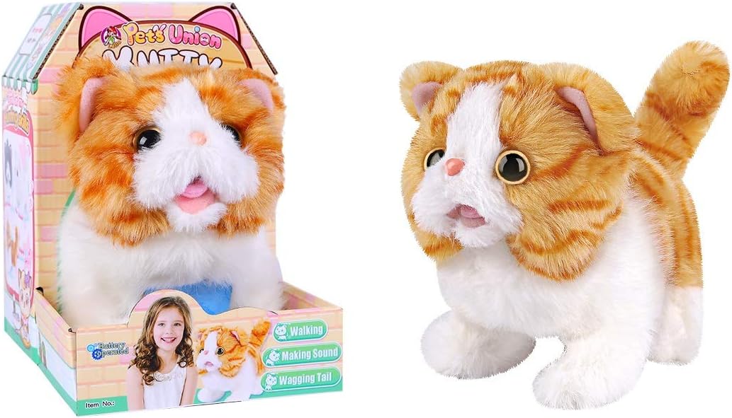Walking meowing cat toy Clearance