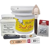Sarco Window Glazing Set - LARGE Dual Glaze - Restore Your Historic Windows - Set Includes Sarco Window Glazing Putty, Whiting Powder, Glazing Points, Window Opener, Flexible + Stiff Putty Knife