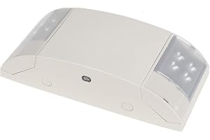 EXITLUX Sunco Lighting 1 Pack Emergency Lights, Commercial Emergency LED Flood Lights for Power Outages, Backup Battery (180 Minutes), Wall Mount, Hard Wired, 120-277VAC, Fire Resistant-Exit Lighting Set.