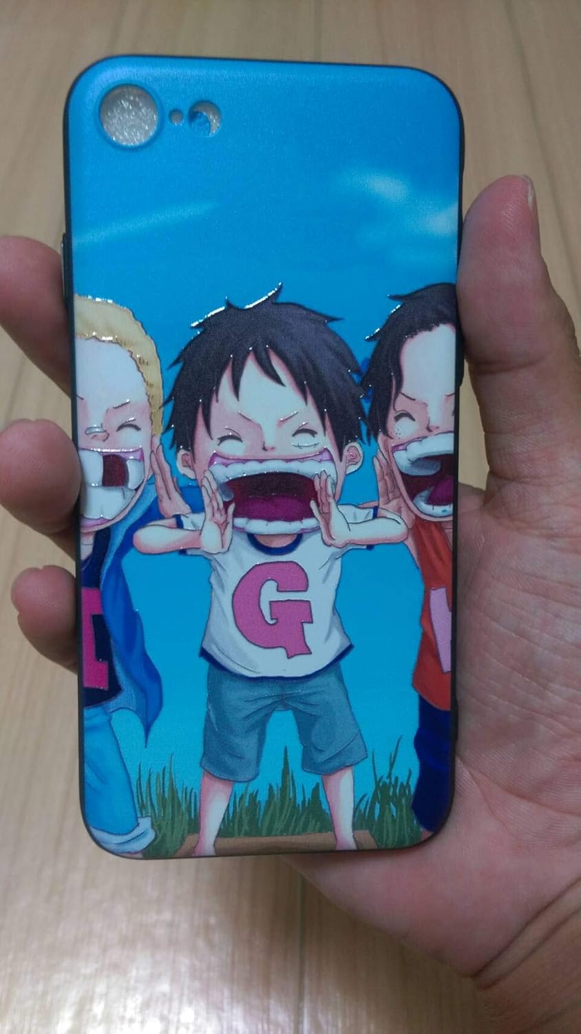 Amazon Co Jp Iphone Iphoneケース Iphone７ Iphone8 ワンピース Onepiece ルフィ エース サボ 笑顔 おもちゃ