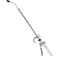 NEIKO 31122A High Flow Air Blow Gun, 17-26 Inch Extensible Air Nozzle Blow Gun, Pneumatic Air Compressor Accessories, Blow Gu