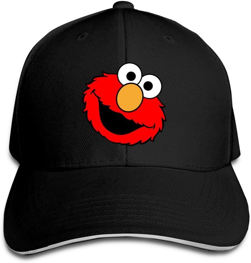 Sunny Fish6hh Unisex Adjustable Sesame Street BIG BIRD Baseball Caps Hat One Size Black