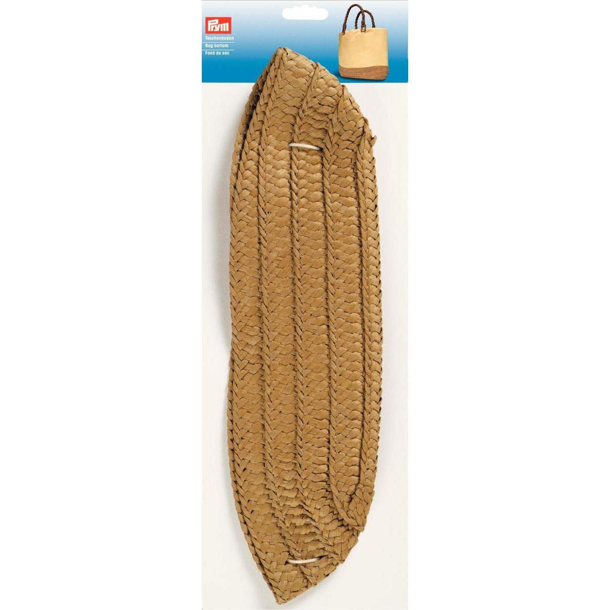 Prym - Prym Natural Material (39x11cm) Diane Straw Braided Bag Bottom for Handbags - 1 Piece — image 1