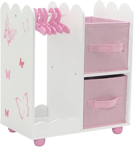 wardrobe for 18 inch doll clothes