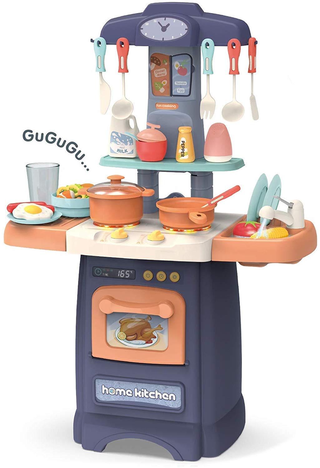 Buy Vbe Educational Pretend Play Kitchen Set Toys Cooking Games