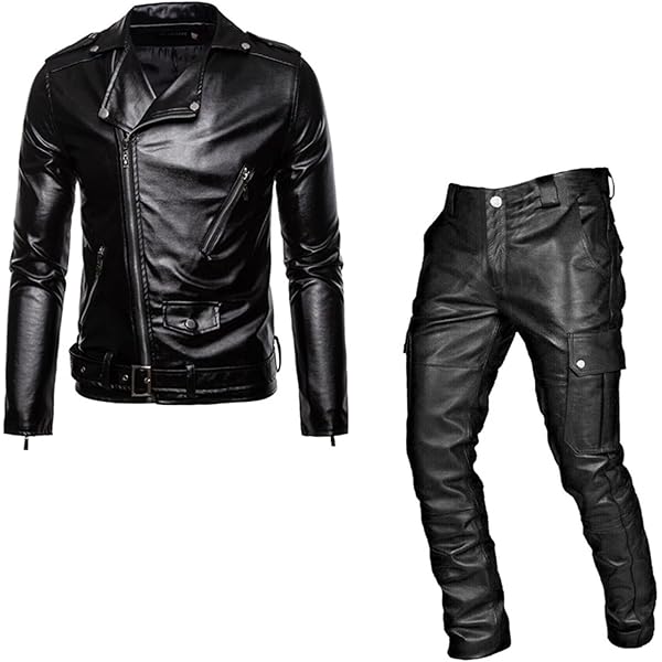 Generic Long Retro Slim Men's Pants Autumn/winter Punk