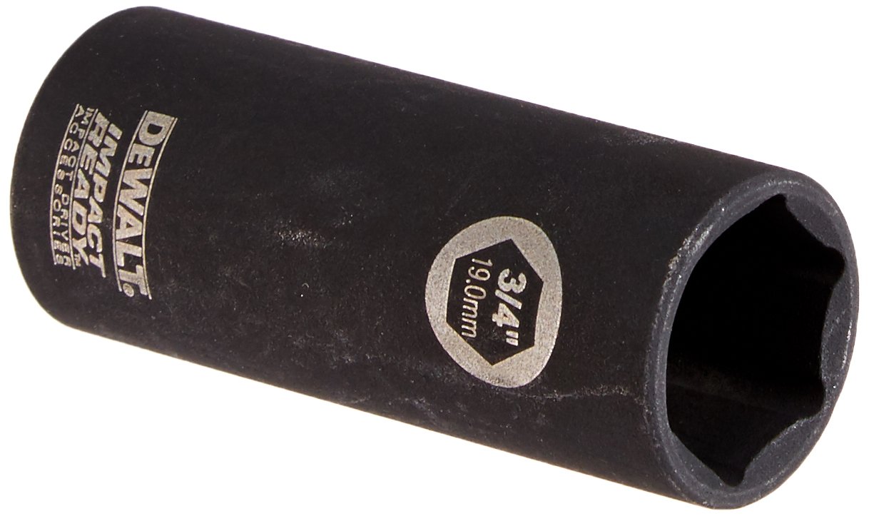 DEWALT DW2290 3/4-Inch Impact Ready Deep Socket for 3/8-Inch Drive