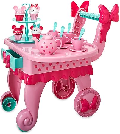 Amazon ディズニー ミニーマウス お菓子カート プレイセット ままごと ごっこ遊び おもちゃ Amazon ディズニー ミニーマウス お菓子カート プレイセット ままごと ごっこ遊び おもちゃ