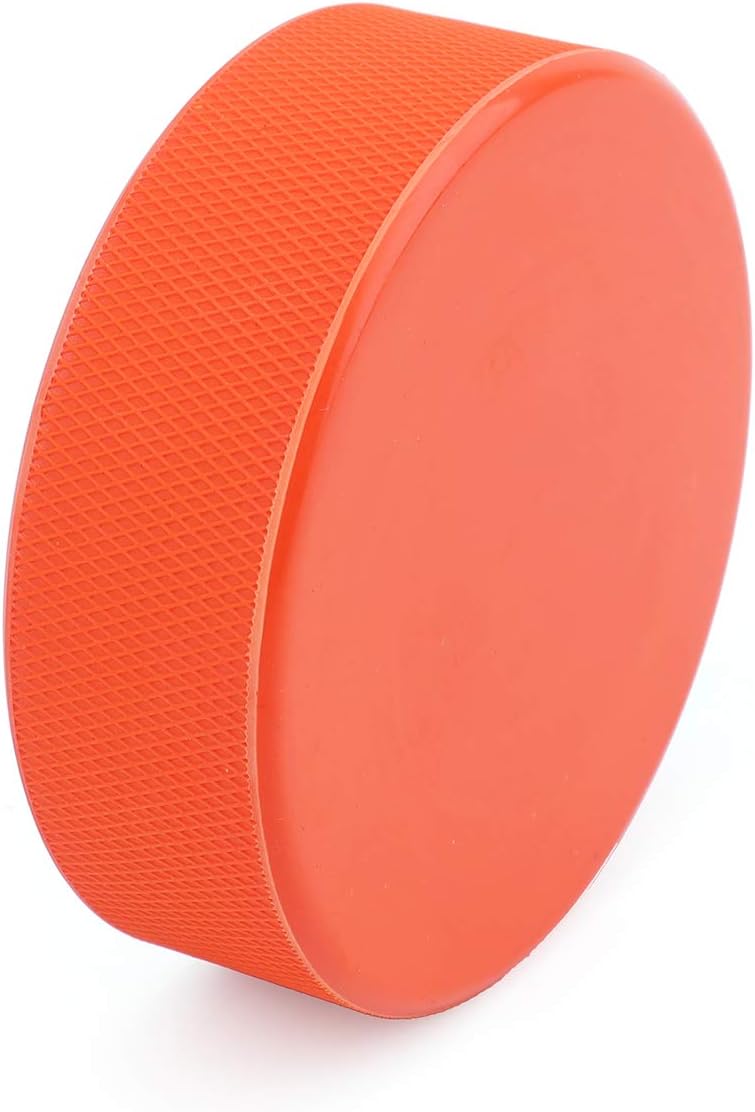 Faswin 9 Pack Ice Hockey Pucks, Training Hockey Pucks, Official Regulation, Orange : Sports & Outdoors
