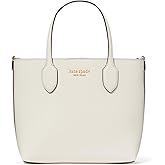 kate spade new york Medium Bleecker Saffiano Leather Crossbody, Parchment