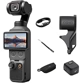 DJI Osmo Pocket 4 Standard Combo | 14‑Stop Dynamic Range, 1&Prime; CMOS &amp; 4K/240fps, 3‑Axis Stabilization, 2&times; Lossless Zoom, 107GB Built‑in Storage