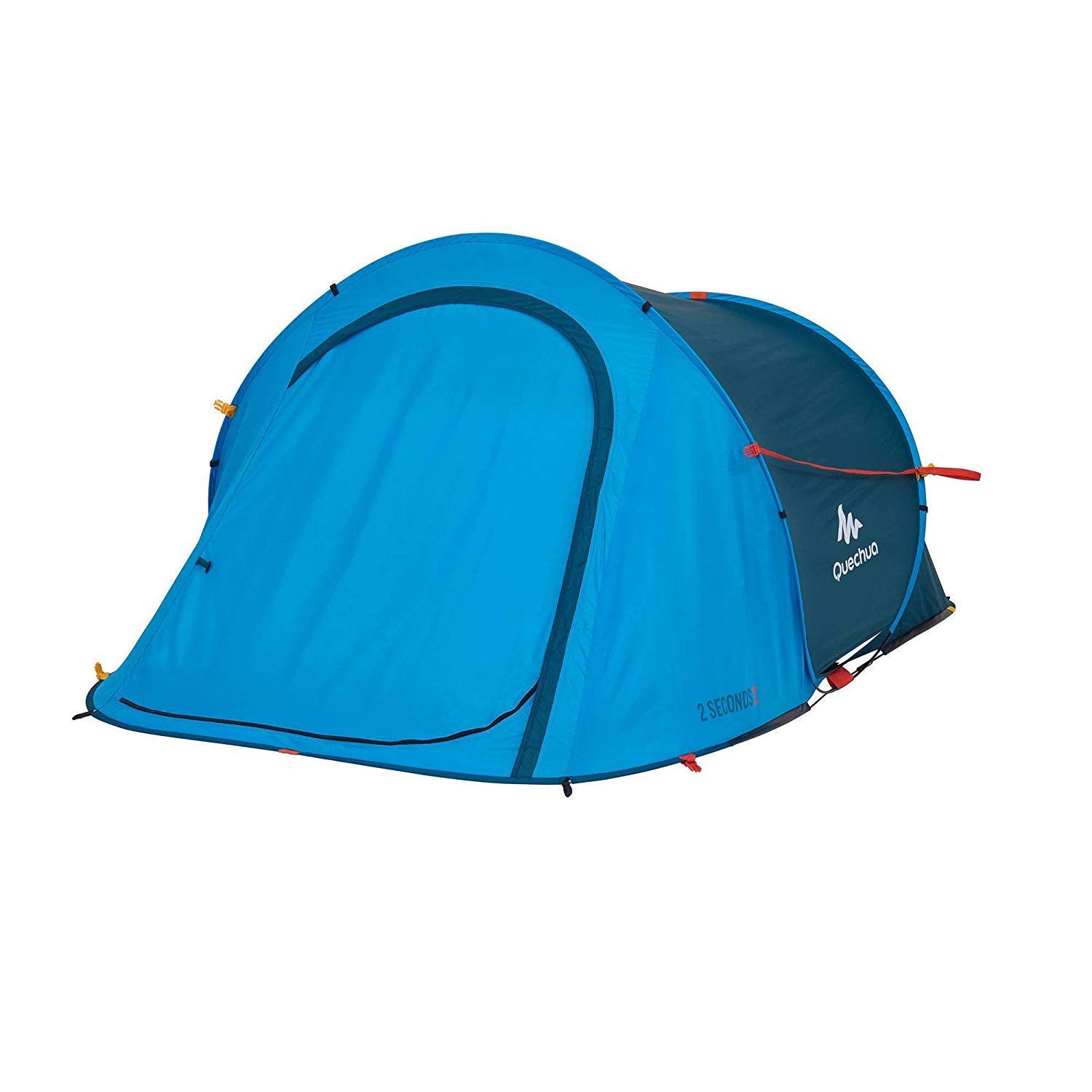 Quechua 2 Seconds Waterproof Pop Up Easy To Assembly Tent For 2 Man Blue Amazon In Sports Fitness Outdoors