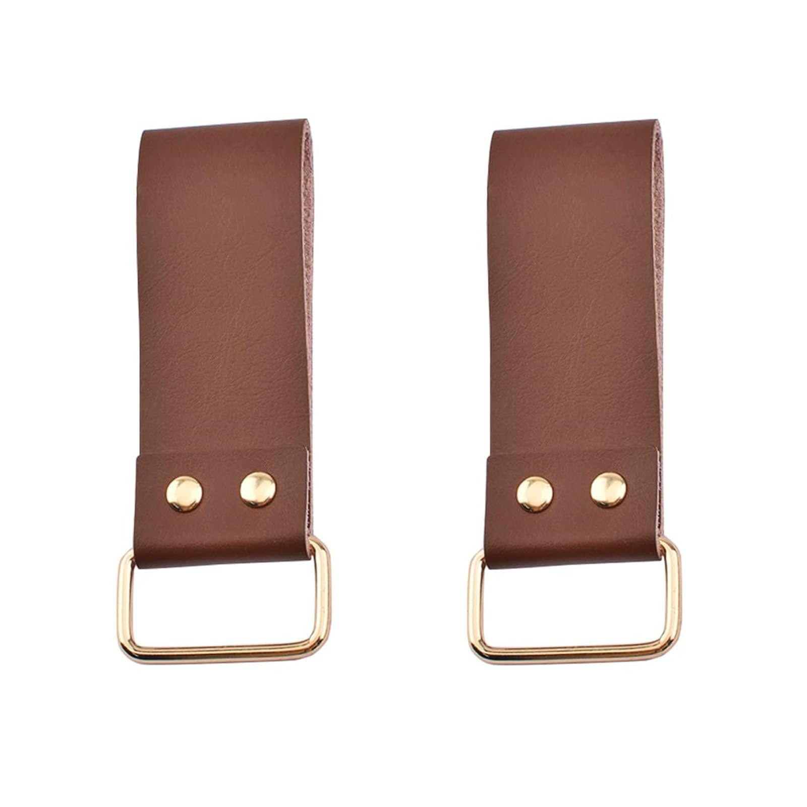 2Pcs Belt Holster Clip Low-Profile Leather Belt Clip Drill Tool Dual Tool Kit Tape Measure Holder for Belt Tape Measure Holder for Electrician Workshop