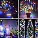 ANJAYLIA 2 Pack 100LED 33ft Fairy Lights Battery Operated, Waterproof Multi Color Twinkle String Lights with Remote Control Timer for Room Wedding Garden Party