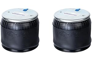 2x MVPTruckParts Engine Air Spring Bag Replacement for Peterbilt 03-01649, 1R12-069, C81-1003, Firestone W01-358-9069 (Compatible to 8813) 9069, 8813, C81-6022, Goodyear 1R12-069, Triangle 8312