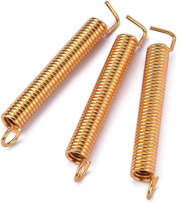 Alnicov 3 Pcs Electric Guitar Tremolo Bridge Springs Guitars Parts-Gold - Image 4