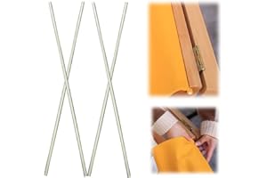 Cansybil Director's Chair Fiberglass Replacement Rod，4 Pcs Replacement Fiberglass Stick for Directors Chairs Director Chair Replacements,Fiberglass Rods,Director Chairs Accessories (Replacement Rod)