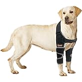TIPOOP Dog Elbow Protector Elbow Dysplasia Brace Hygroma Pads Shoulder Brace Support Protection for Front Legs Calluses Dog Elbow Pads for Arthritis Elbow Protection Elbows-M