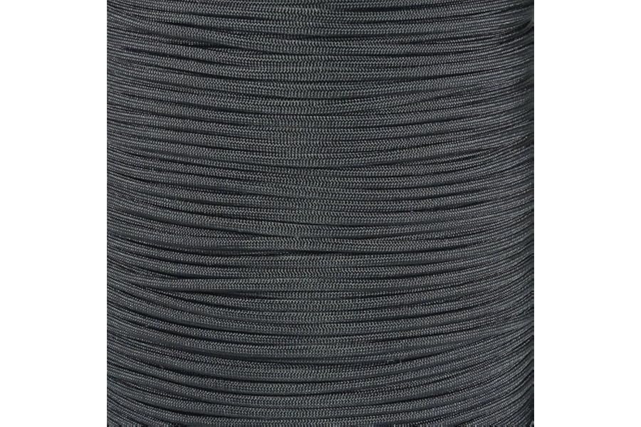 Paracord Planet Nylon Core 550lb Type III 7 Strand Paracord Made in The U.S.A. Over 200 Colors Available!,100 Feet,Black