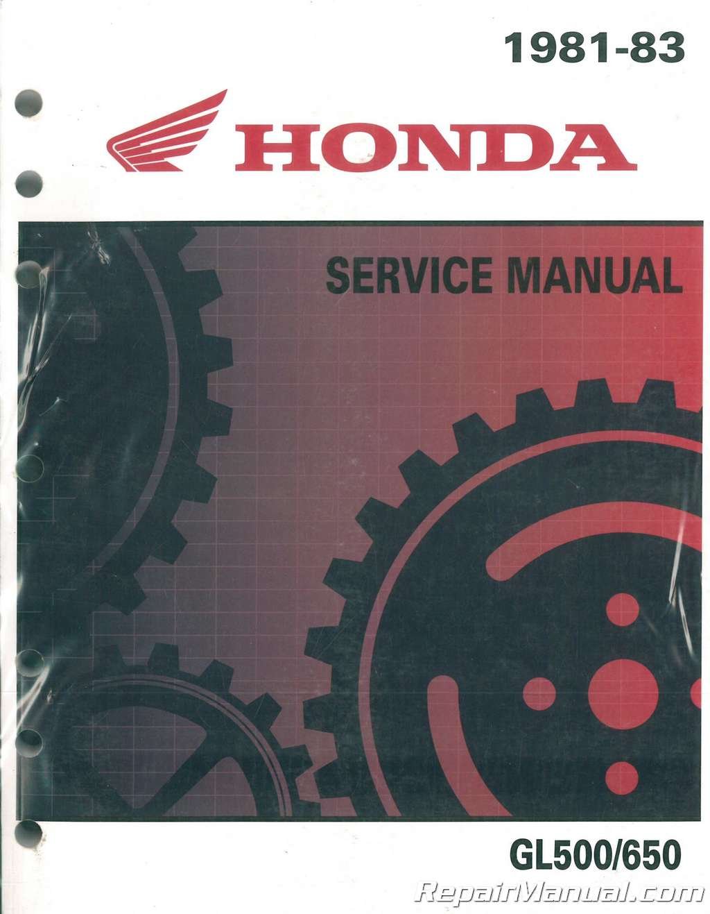 61MA101 1981-1983 Honda Silverwing GL500 GL650 Motorcycle Service Manual  Paperback – 2004