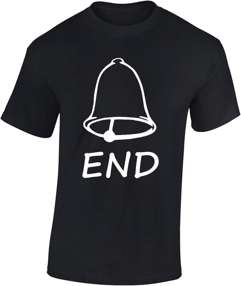 Crown Designs Bell End Funny Rude Humor Gifts for Men T-Shirts Tops