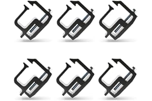 RXL RUGGEDXL RuggedXL Mounting Clamps Truck Cover, Cap or Camper Shell, TC700-6PK