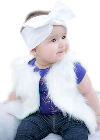 baby fur vest