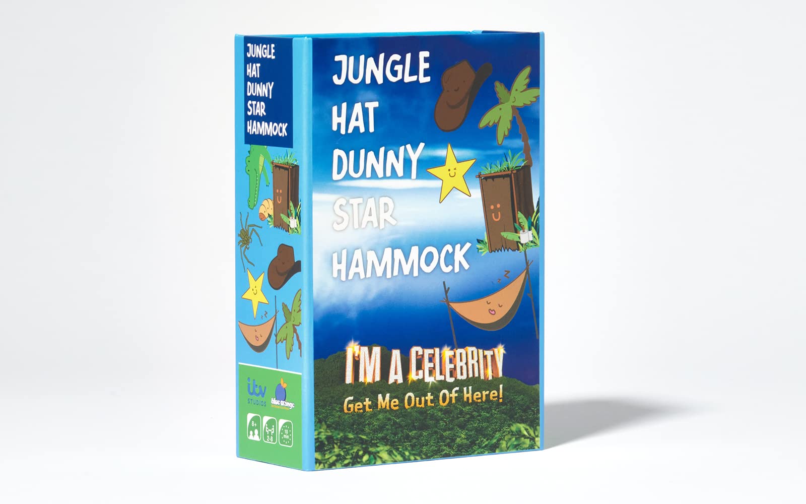 Jungle Hat Dunny Star Hammock | An Official ‘I’m A Celebrity Get Me Out Of Here!’ Card Game | Ages 8+ | 2-8 Players | 10-30 Minutes Playing Time | From Blue Orange — image 1