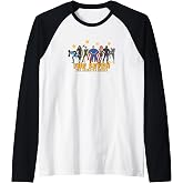 The Boys Cartoon Illustration Superhero TV Show Raglan Baseball Tee