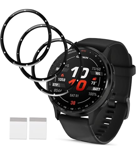3 Protecteurs D’écran Pour Garmin Venu 4 45mm – Film Composite Mince, Anti-rayures, Anti-bulles – Transparent Haute Définition - 6