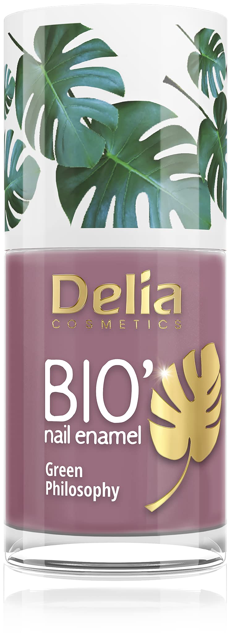 Delia Cosmetics - Bio Green Nail Polish - KISS ME - Vegan Friendly - Perfect Opacity and Shine - Easy and Fast Application - Natural Ingredients - Long Lasting Color up to 6 Days - 11ml โ image 1