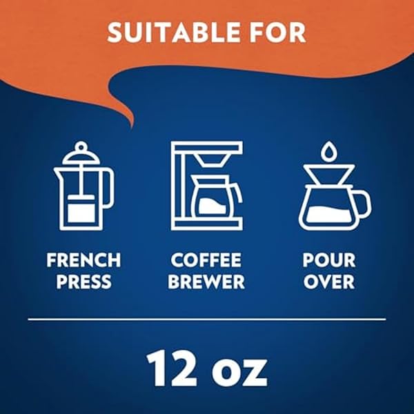 LAVAZZA HOUSE BLEND PERFETTO GROUND COFFEE 12OZ BAG, MEDIUM ROAST, FULL-BODIED, INTENSITY 3/5, 100% ARABICA, IDEAL FOR DRIP BREWERS, (PACK OF 1) – PACKAGE MAY VARY