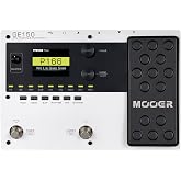 MOOER GE150 White Portable Guitar Multi Effects Pedal | Metal Shell, Guitar Looper Drum Machine, Practice Tool, Expression Pedal, Jam Hub