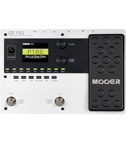 Amazon.com: MOOER Prime P2 Intelligent Guitar Multi Effects Pedal