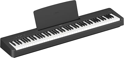 Yamaha P-145 Digital Piano 88 Graded Hammer Compact Keys 10 Voices Black